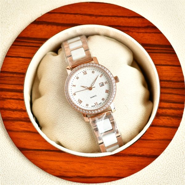 montre de luxe women watches 33x10mm imported quartz movement 316l steel case advanced enhanced coating mirror diamond watch wristwatches, Slivery;brown
montre de luxe women watches 33x10mm imported quartz movement 316l steel case advanced enhanced coating mirror diamond watch wristwatches, Slivery;brown