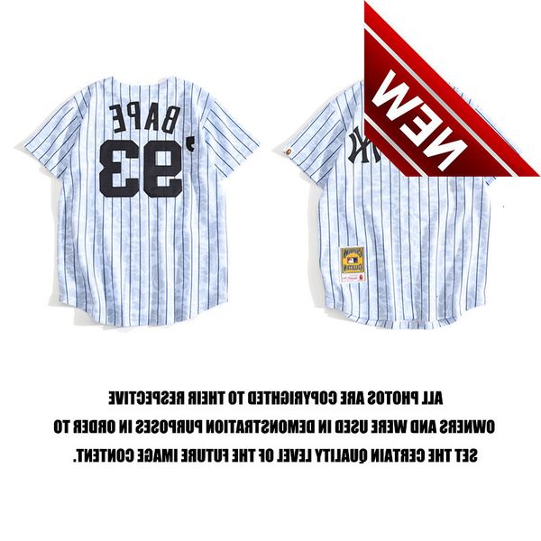 21 new summer tide bap ape man light blue breathable men's and women's baseball suit short sleeve t-shirt cardigan, White;black
21 new summer tide bap ape man light blue breathable men's and women's baseball suit short sleeve t-shirt cardigan, White;black