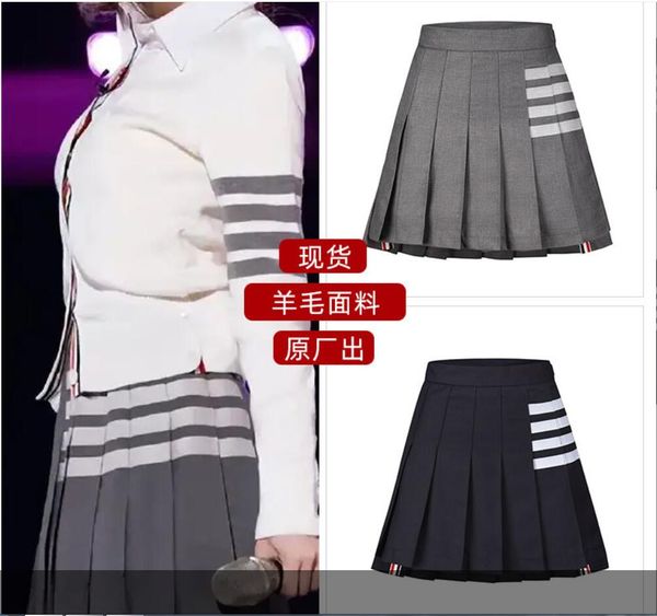 women's short skirt classic yarn slim high waist casual metal button a-line pleated skirt lined #m-xl, Black
women's short skirt classic yarn slim high waist casual metal button a-line pleated skirt lined #m-xl, Black
