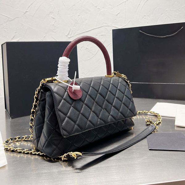classic co handle tote bags caviar leather calfskin gold metal hardware matelasse chain crossbody shoulder purse multi pochette handbags 23x
classic co handle tote bags caviar leather calfskin gold metal hardware matelasse chain crossbody shoulder purse multi pochette handbags 23x