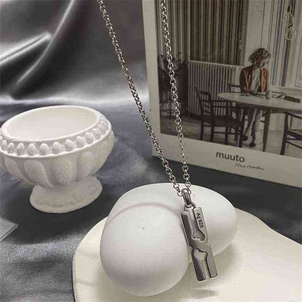 50% off online ancient letter personalized light version simple h-shaped hollow out side chain men's and women's couple necklace v, Silver
50% off online ancient letter personalized light version simple h-shaped hollow out side chain men's and women's couple necklace v, Silver