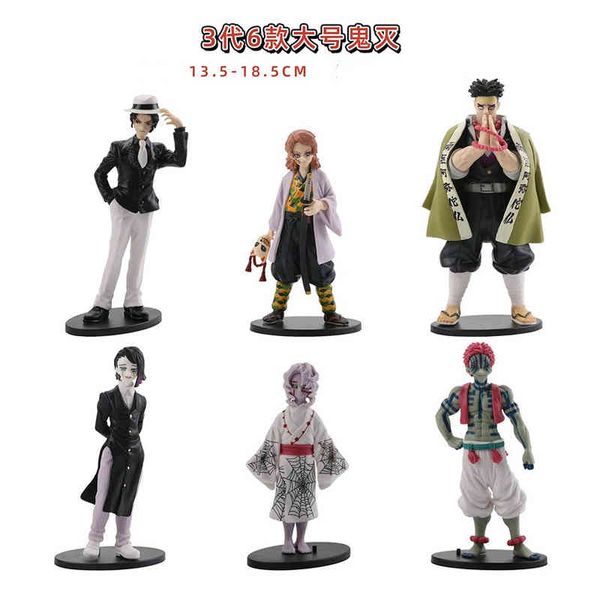 6 ps/set demon slayer anime figura himejima kyoumei kibutsuji muzan kamado tanjirou pvc action figure coleo modelo boneca de presente
6 ps/set demon slayer anime figura himejima kyoumei kibutsuji muzan kamado tanjirou pvc action figure coleo modelo boneca de presente