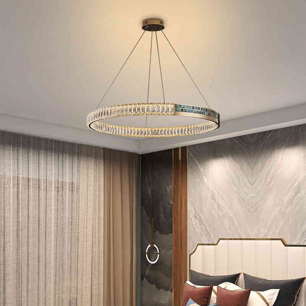pendant lamps light luxury crystal chandelier living room main lamp modern simple atmosphere bed art circle model net red chandelier
pendant lamps light luxury crystal chandelier living room main lamp modern simple atmosphere bed art circle model net red chandelier