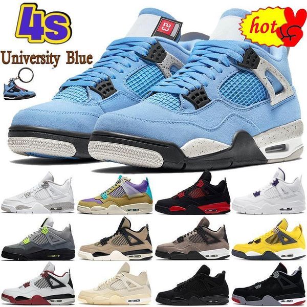 2022 mens 4 4s basketball shoes university blue white oreo shimmer red thunder metallic purple black cat paris bred men women sneakers
2022 mens 4 4s basketball shoes university blue white oreo shimmer red thunder metallic purple black cat paris bred men women sneakers