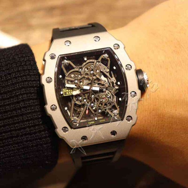 watches wristwatch designer luxury mens mechanics watch richa milles wristwatch wine barrel rm35-01 series 2824 automatic mechanical white, Slivery;golden
watches wristwatch designer luxury mens mechanics watch richa milles wristwatch wine barrel rm35-01 series 2824 automatic mechanical white, Slivery;golden