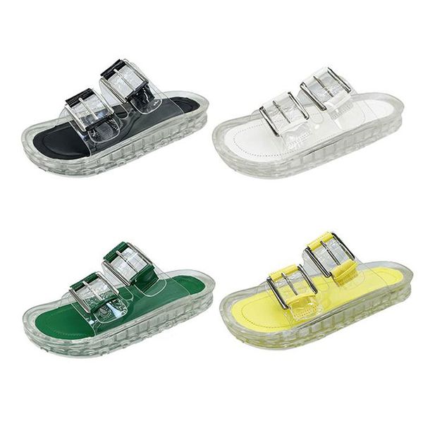 fashion summer beach shoes rubber jelly slipper men women sandals black flat non-slip buckle transparent crystal slippers size 35-45
fashion summer beach shoes rubber jelly slipper men women sandals black flat non-slip buckle transparent crystal slippers size 35-45