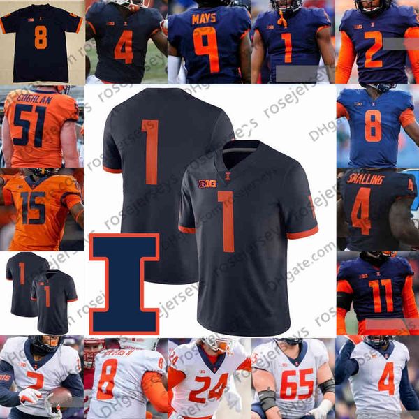 2019 illinois fighting illini 21 ra'von bonner 9 josh imatorbhebhe 5 trevon sidney 10 justice williams 25 dre brown ncaa football jerse, Black
2019 illinois fighting illini 21 ra'von bonner 9 josh imatorbhebhe 5 trevon sidney 10 justice williams 25 dre brown ncaa football jerse, Black