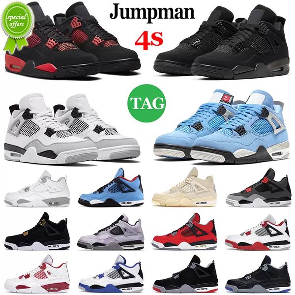 2023 jumpman 4 mens basketball shoes 4s military black cat red thunder university blue infrared white oreo sail men womens trainers sports
2023 jumpman 4 mens basketball shoes 4s military black cat red thunder university blue infrared white oreo sail men womens trainers sports
