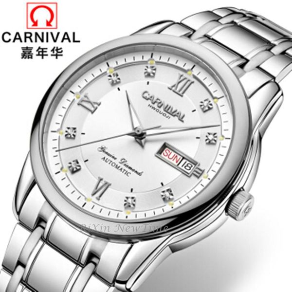 2022carnival switzerland mechanical watch men sapphire steel waterproof mens watches brand luxury erkek kol saati reloj clocks, Slivery;brown
2022carnival switzerland mechanical watch men sapphire steel waterproof mens watches brand luxury erkek kol saati reloj clocks, Slivery;brown