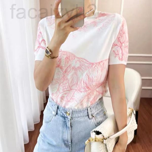 women's knits & tees designer 22 summer new d family jungle animal thin knit women's fashion 2p8s, White
women's knits & tees designer 22 summer new d family jungle animal thin knit women's fashion 2p8s, White