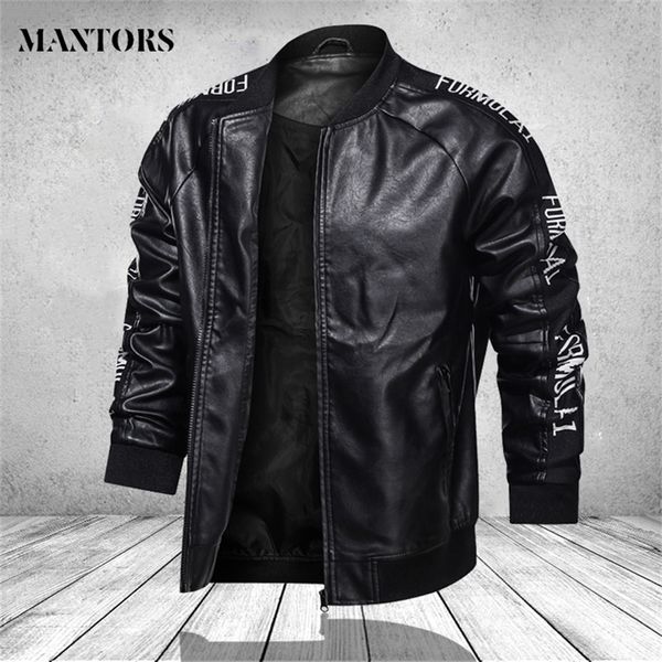 leather jacket men bomber baseball jacket biker pu coat faux pilot varsity fleece college leather black slim fit motorcycle 201127
leather jacket men bomber baseball jacket biker pu coat faux pilot varsity fleece college leather black slim fit motorcycle 201127