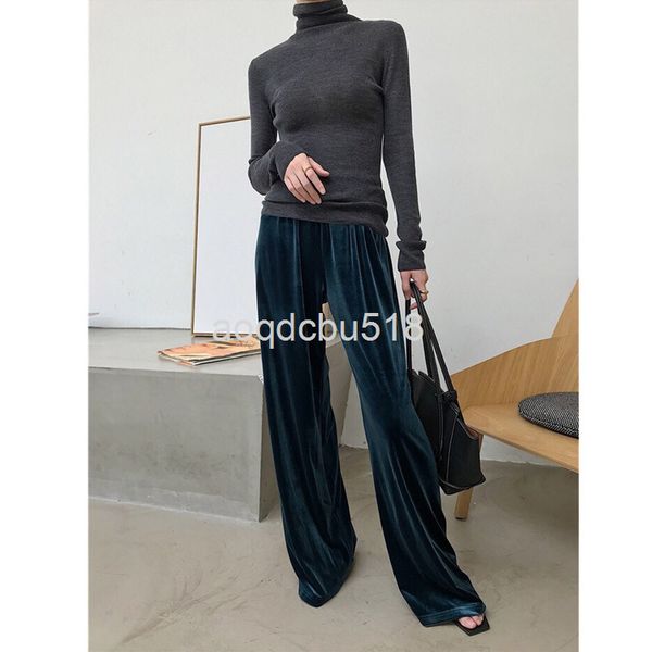 women's pants & capris non market velvet women's early spring temperament leisure elastic waist straight tube floor dragging pants, Black;white
women's pants & capris non market velvet women's early spring temperament leisure elastic waist straight tube floor dragging pants, Black;white