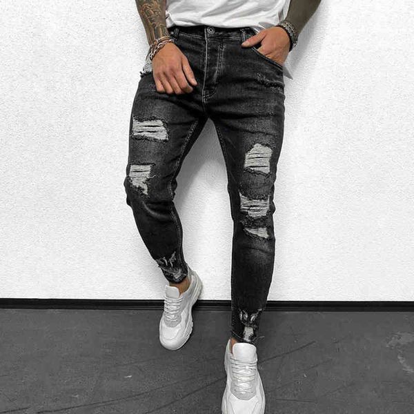 men's jeans spring and autumn korean fashion wear out men's jeans slim fit casual pants sss5, Blue
men's jeans spring and autumn korean fashion wear out men's jeans slim fit casual pants sss5, Blue