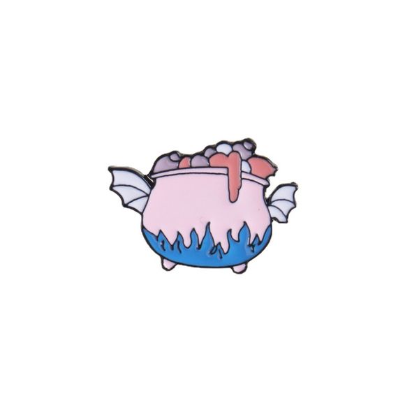 creative brooch ins tide cartoon overflowing ingredients pot tripod cooker badge fashion clothes bag accessories, Blue
creative brooch ins tide cartoon overflowing ingredients pot tripod cooker badge fashion clothes bag accessories, Blue