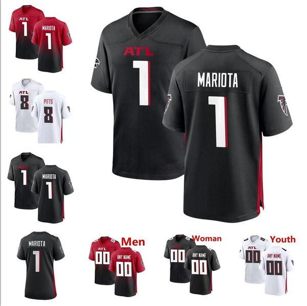 fans custom atlanta''falcons''men women youth 1 marcus mariota 8 kyle pitts jersey julio jones grady jarrett calvin', Black
fans custom atlanta''falcons''men women youth 1 marcus mariota 8 kyle pitts jersey julio jones grady jarrett calvin', Black