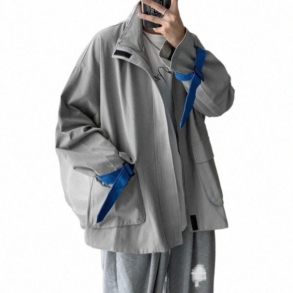 fashion jacket men korean clothes mens trends windbreaker streetwear youth loose coat men's jackets 49xp#, Black;brown
fashion jacket men korean clothes mens trends windbreaker streetwear youth loose coat men's jackets 49xp#, Black;brown