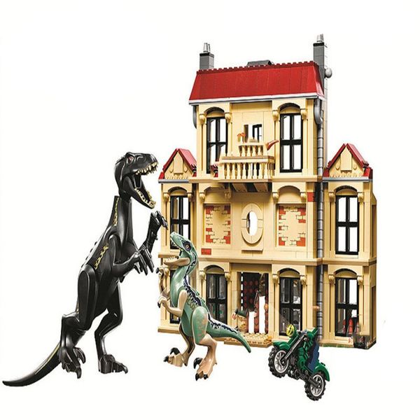 new jurassic park world dinosaur tyrannosaurus rex t. rex building block bricks toy for children christmas gifts 103298m
new jurassic park world dinosaur tyrannosaurus rex t. rex building block bricks toy for children christmas gifts 103298m