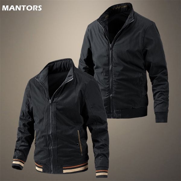 reversible jacket man bomber mens cotton slim windbreaker s coat clothing tactics military casual men 220804, Black;brown
reversible jacket man bomber mens cotton slim windbreaker s coat clothing tactics military casual men 220804, Black;brown