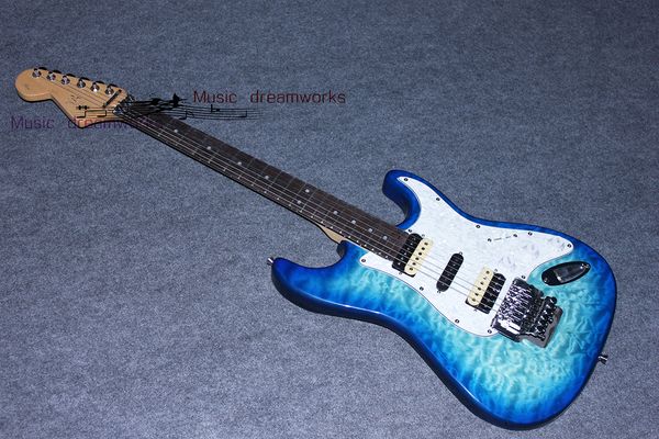 chinese custom st electric guitar, flame maple white fingerboard, floyd rose tremolo system guitar
chinese custom st electric guitar, flame maple white fingerboard, floyd rose tremolo system guitar