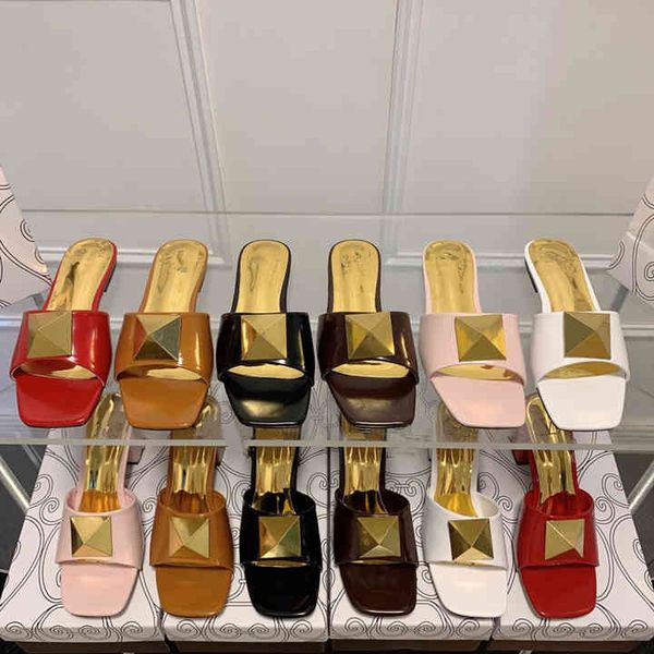 designer shoes half slippers women's 2022 new v family pointed metal rivet flat sole single shoes wear cool leather muller, Black
designer shoes half slippers women's 2022 new v family pointed metal rivet flat sole single shoes wear cool leather muller, Black