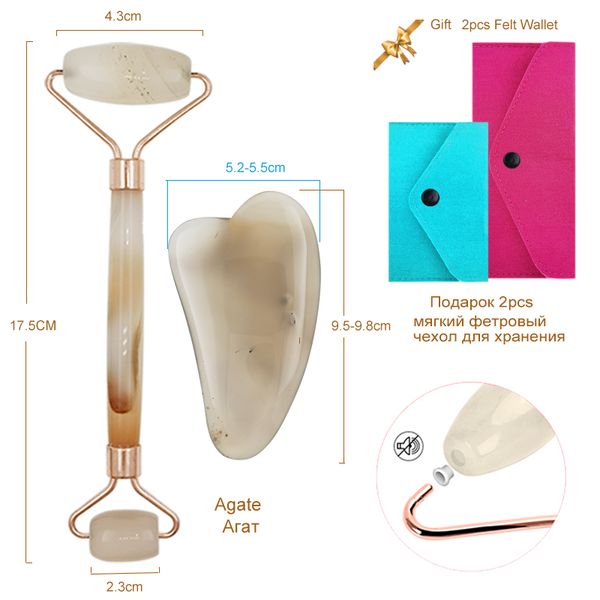gua sha gouache scraper jade roller agat set facial massage body neck lifting tighten slimming massager for face perfections
gua sha gouache scraper jade roller agat set facial massage body neck lifting tighten slimming massager for face perfections
