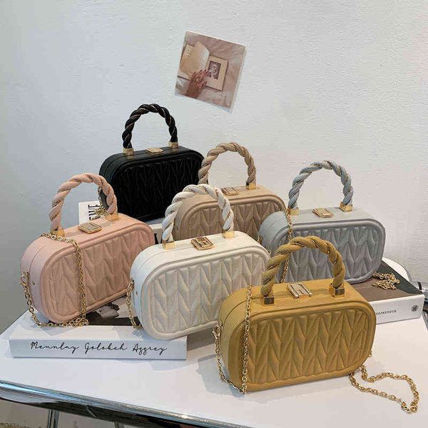 evening bags rope handle pu leather small box crossbody for women 2022 travel fashion simple chain shoulder handbag and purse 220428
evening bags rope handle pu leather small box crossbody for women 2022 travel fashion simple chain shoulder handbag and purse 220428