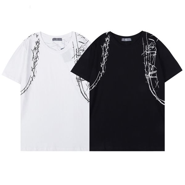 men and women's summer t-shirt letters printing oversized short sleeve fashion casual women t-shirt street mq005, White
men and women's summer t-shirt letters printing oversized short sleeve fashion casual women t-shirt street mq005, White