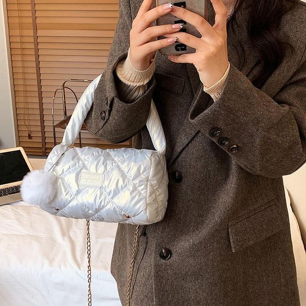 evening bags brand 2022 winter space down bag women's shoulder chain crossbody luxury design hairball handbag and purse female clutch
evening bags brand 2022 winter space down bag women's shoulder chain crossbody luxury design hairball handbag and purse female clutch