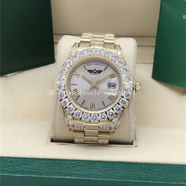 diamond gray roman president watch 2288238 gold men automatic wristwatches box, Slivery;brown
diamond gray roman president watch 2288238 gold men automatic wristwatches box, Slivery;brown