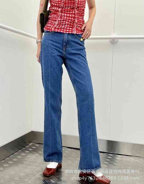 women's jeans nanyou ek product back slit jeans waist slim straight pants niche women's fashion bjed, Blue
women's jeans nanyou ek product back slit jeans waist slim straight pants niche women's fashion bjed, Blue