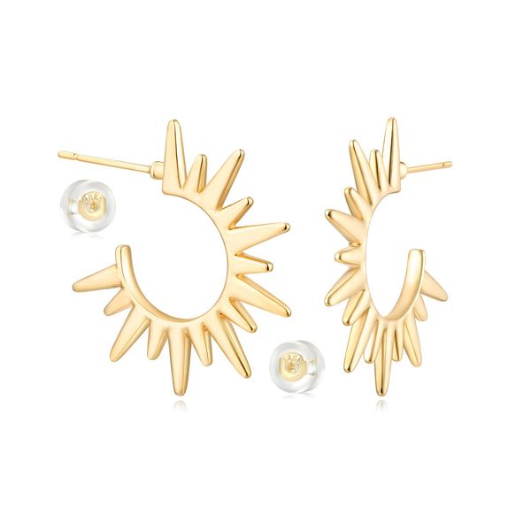 charm myears hoop earrings gold half open 14k filled tiny boho beach simple d ambxv, Golden
charm myears hoop earrings gold half open 14k filled tiny boho beach simple d ambxv, Golden
