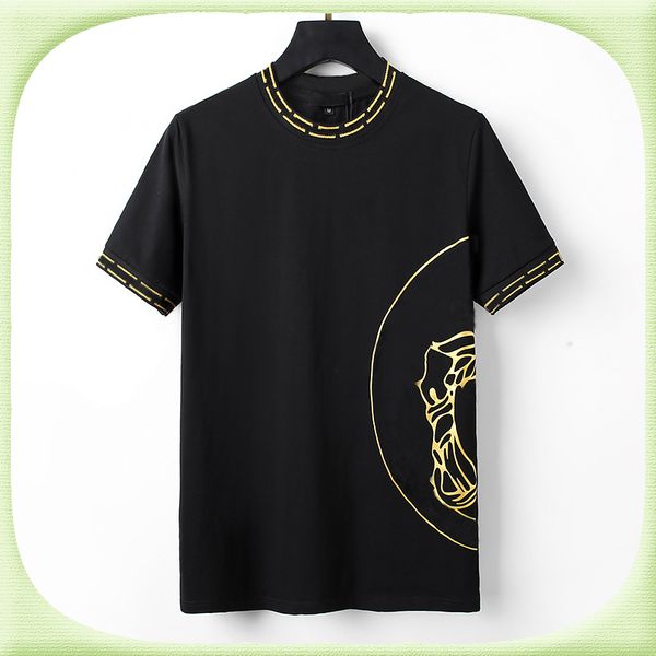 designer mens t shirts soft cotton short sleeves t-shirts embroidery anti wrinkle fashion casual clothing apparel tee, White;black
designer mens t shirts soft cotton short sleeves t-shirts embroidery anti wrinkle fashion casual clothing apparel tee, White;black