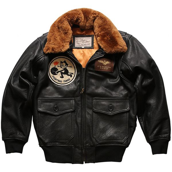 autumn winter leather jacket men motorcycle jackets bomer jacket real fur collar thick warm coats cotton padded windbreakers waterproof stre, Black
autumn winter leather jacket men motorcycle jackets bomer jacket real fur collar thick warm coats cotton padded windbreakers waterproof stre, Black