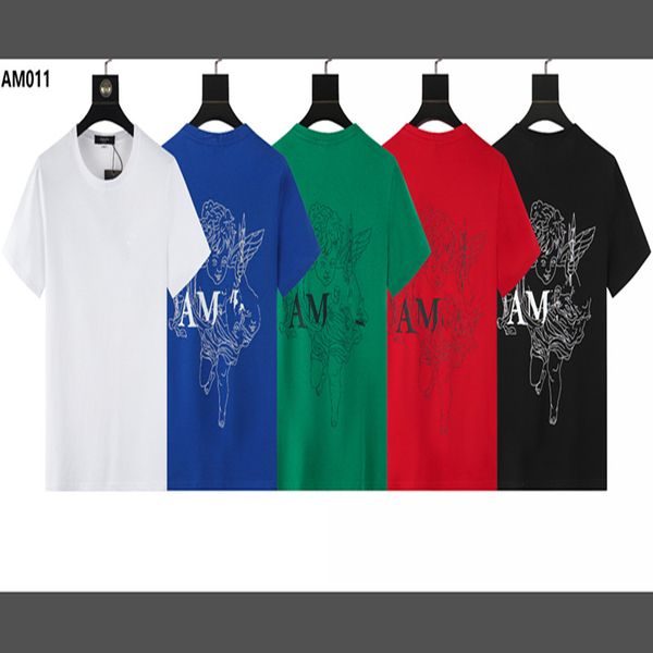 22ss new amirs women's and men's designer t shirts printed fashion man t-shirt cotton casual tees short sleeve luxury hip hop stre, Black;green
22ss new amirs women's and men's designer t shirts printed fashion man t-shirt cotton casual tees short sleeve luxury hip hop stre, Black;green