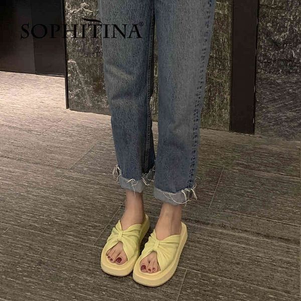 sophitina summer slipper fashion solid casual comfortable summer pleated slides stylish outside sweet women shoes fo271 210513, Black
sophitina summer slipper fashion solid casual comfortable summer pleated slides stylish outside sweet women shoes fo271 210513, Black