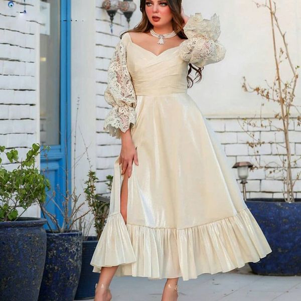 arrival a-line v-neck long sleeve evening dresses 2022 lace floor-length muslim formal prom gowns, Black;red
arrival a-line v-neck long sleeve evening dresses 2022 lace floor-length muslim formal prom gowns, Black;red