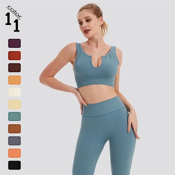 seamless sport set women 2pcs crop bra shorts workout outfit rib knitting gym suit female yoga sets clothes 220317, Gray
seamless sport set women 2pcs crop bra shorts workout outfit rib knitting gym suit female yoga sets clothes 220317, Gray