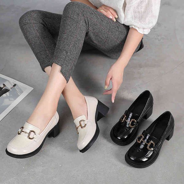 dress shoes patent leather women's shoes spring and autumn round head thick heel lefu british style large w2zx, Black
dress shoes patent leather women's shoes spring and autumn round head thick heel lefu british style large w2zx, Black