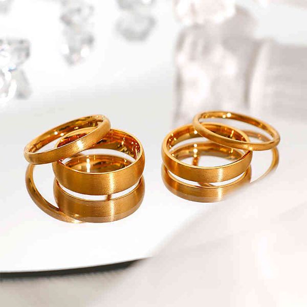 rings 2022 style titanium steel brushed ring gold sand surface cold wind light luxury couple plain, Silver
rings 2022 style titanium steel brushed ring gold sand surface cold wind light luxury couple plain, Silver