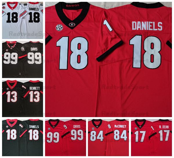 ncaa georgia bulldogs 40th college football jerseys 18 jt daniels 99 davis 4 james cook 1 george pickens 19 brock bowers 13 stetson bennett, Black
ncaa georgia bulldogs 40th college football jerseys 18 jt daniels 99 davis 4 james cook 1 george pickens 19 brock bowers 13 stetson bennett, Black