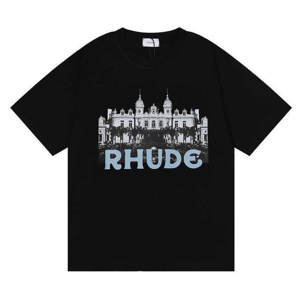 2022 new fashion brand rhude men's and women's t shirts escape the earth american character letter printed short loose half sleeve, White;black
2022 new fashion brand rhude men's and women's t shirts escape the earth american character letter printed short loose half sleeve, White;black