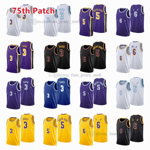 printed 75th patch city basketball jerseys #6 3 anthony 5 talen davis horton-tucker jersey color white orange blue black purple yellow custo, Black;red
printed 75th patch city basketball jerseys #6 3 anthony 5 talen davis horton-tucker jersey color white orange blue black purple yellow custo, Black;red