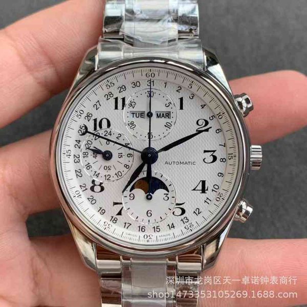 moon eight needle mens watch full automatic mechanical fine steel business waterproof multifunctional, Slivery;brown
moon eight needle mens watch full automatic mechanical fine steel business waterproof multifunctional, Slivery;brown