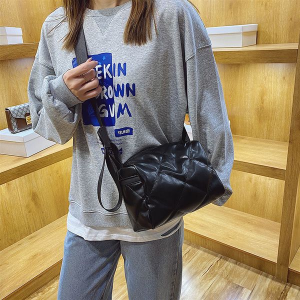 street women's fashion bags spring match black soft pu shopper bag trend shoulder bags women's bag with cx220325
street women's fashion bags spring match black soft pu shopper bag trend shoulder bags women's bag with cx220325