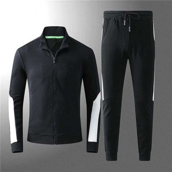 german brand autumn men's tracksuits luxury hugo jacket men's suit stand collar solid color sweater large size cotton mens designe, Gray
german brand autumn men's tracksuits luxury hugo jacket men's suit stand collar solid color sweater large size cotton mens designe, Gray