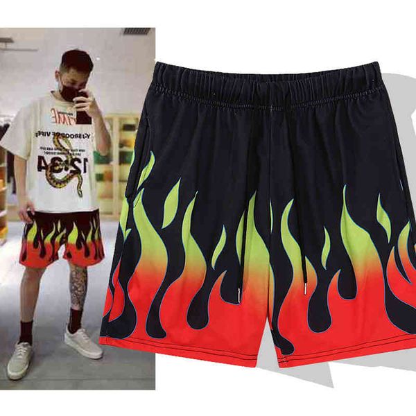 hip hop men's women's flame printed knitted guard pants fitness summer beach unique design graphic men short sleeves clothes, Gray
hip hop men's women's flame printed knitted guard pants fitness summer beach unique design graphic men short sleeves clothes, Gray
