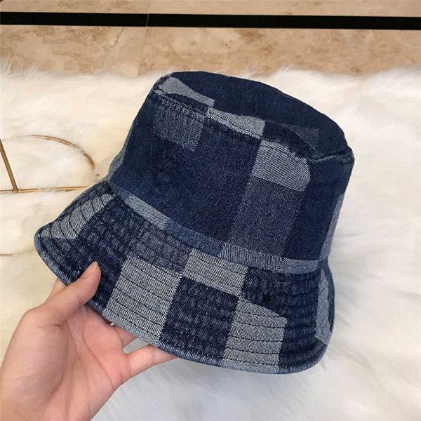 denim bucket hats for men women designer bucket hat plaid womens wide brim hat fitted hats floral letter print casquette 21110502v, Blue;gray
denim bucket hats for men women designer bucket hat plaid womens wide brim hat fitted hats floral letter print casquette 21110502v, Blue;gray
