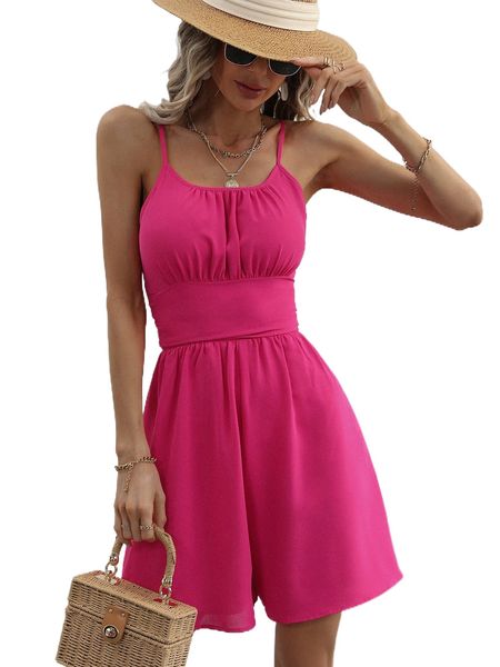 backless knot ruched bust cami romper r19t#, Black;white
backless knot ruched bust cami romper r19t#, Black;white