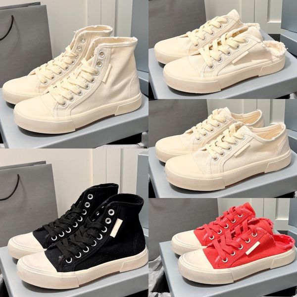 balencigas designer shoes 2pcs/ups women men designer paris canvas sneakers brand shoes low high distressed trainer slip on half slippers fl, Black
balencigas designer shoes 2pcs/ups women men designer paris canvas sneakers brand shoes low high distressed trainer slip on half slippers fl, Black