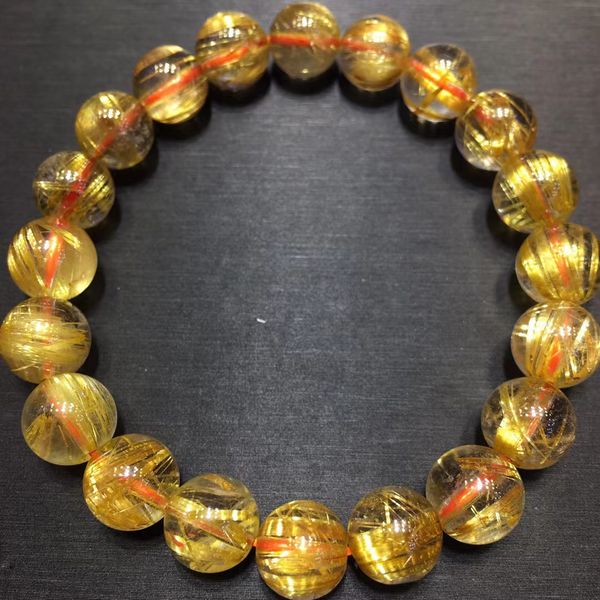 natural gold rutilated quartz crystal bracelet 9.5mm clear round beads women men jewelry brazil aaaaa, Silver
natural gold rutilated quartz crystal bracelet 9.5mm clear round beads women men jewelry brazil aaaaa, Silver